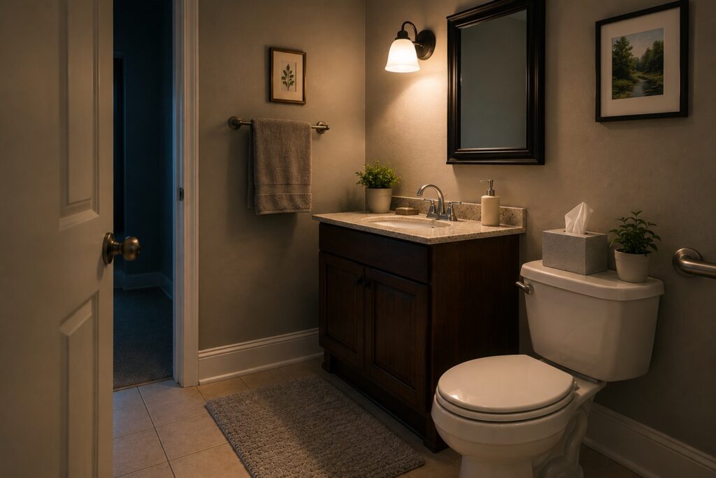Bathroom safety solutions reduce fall risk in dementia patients