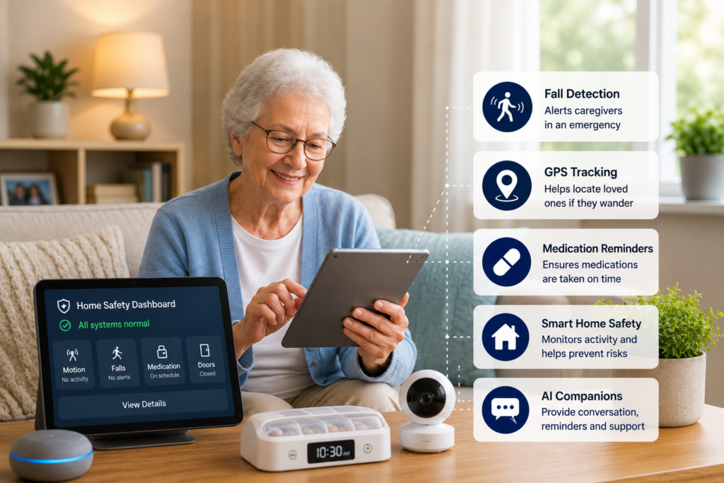 Smart technology for dementia helping patients stay safe at home
