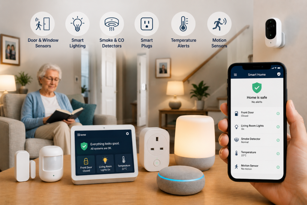 Smart technology for dementia home safety tools